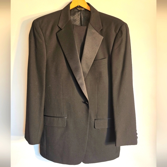 MARTIN0 UOMO MODO MEN'S TUXEDO BLACK SIZE 42L